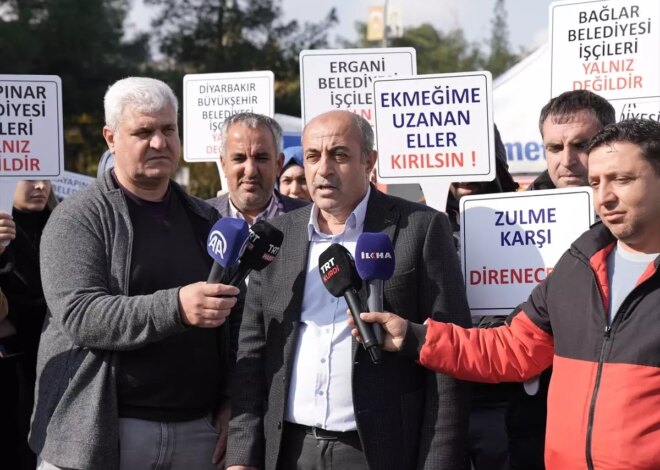 Diyarbakır’da İşçi Eylemi Devam Ediyor